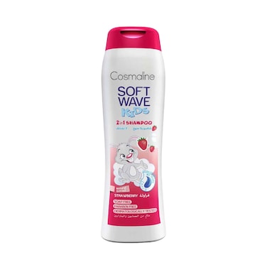 Cosmaline 2 in 1 Soft Wave Kids Strawberry Shampoo 400ml