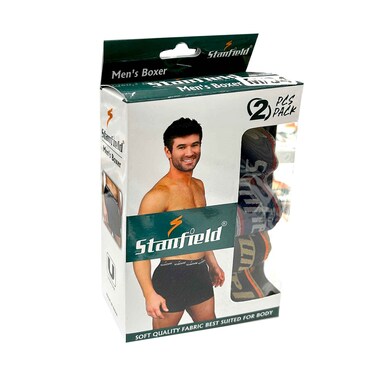 مجموعة بوكسر Men39s مكونة من قطعتين، مقاس كبير متنوع (لا يمكن استرداد الأموال/استبدال السلعة الصحية)