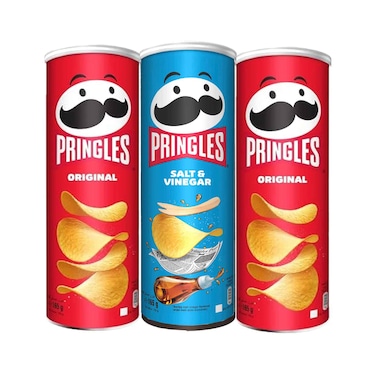 Pringles Potato Chips Assorted 165gx3 Pieces