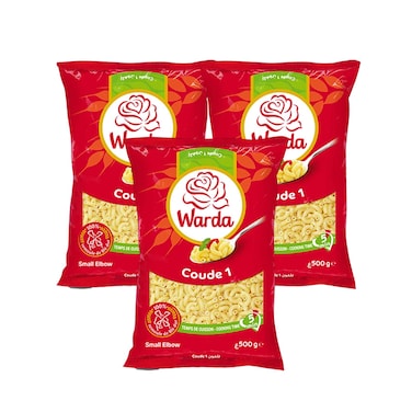 Warda Pasta Assorted 500grx3's