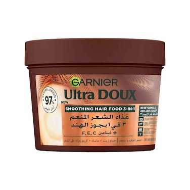 Garnier Ultra Doux 3 In 1 Smoothing Hair Food 390ml
