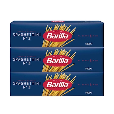 Barilla Spaghetti No.3 500gx3's