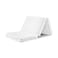 Rankoussi Quilted Foldable Mattress 90Cmx180Cmx7Cm White