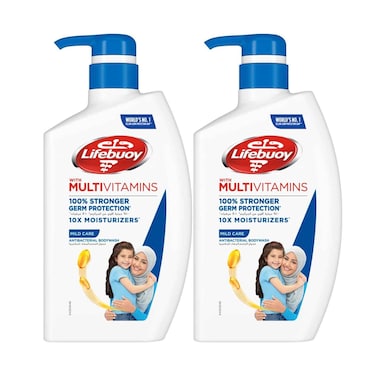 لوشن استحمام لايفبوي للعناية اللطيفة 500 مل × 2 قطع