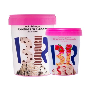 Baskin Robbins Ice Cream Assorted 1l+500ml