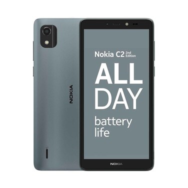 نوكيا هاتف ذكي سي2 الطبعة 2 32 جيجابايت، 2 جيجابايت رامات، أزرق