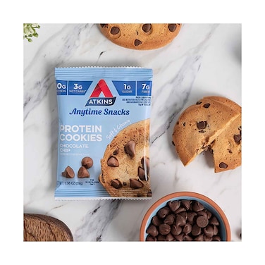 Atkins Protein Cookies With Chocolate Chips 39g