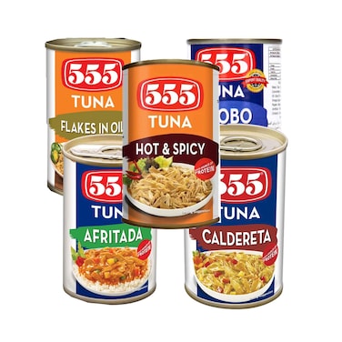 555 Tuna Value Pack 155gx5's