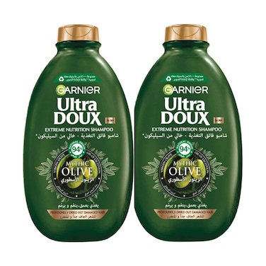 غارنييه الترا دو شامبو إعادة بناء الشعر بفوائد العسل القيمة 400 مل × 2 قطعة