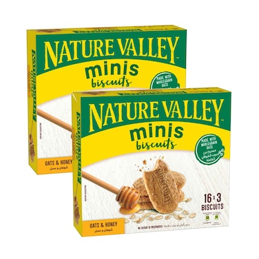 Nature Valley Biscuits Assorted 400gx2pieces