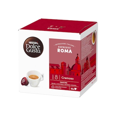 Nescafe Dolce Gusto Coffee Espresso Roma Capsules 99.2g