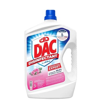 مطهر داك بقاعدة برائحة الورد + ستيكر كوفيد 3 لتر