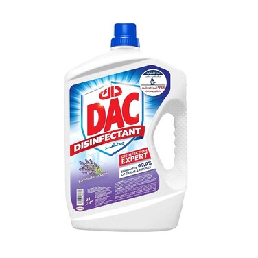 مطهر داك بقاعدة برائحة اللافندر + ستيكر كوفيد 3 لتر