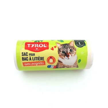 Tyrol Litter Box Bags with Handle 50x38.5cm 8 Pieces