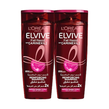 L'Oreal Paris Elvive Full Resist Reinforcing Shampoo 400ml x 2 Pieces