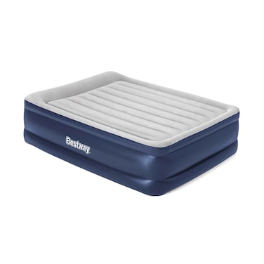 Bestway Tri tech Air Mattress Queen Built-in AC Pump 2.03mx1.52mx56cm