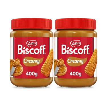 Lotus Biscoff Spread Smooth &amp; Creamy 400gx2 Pieces