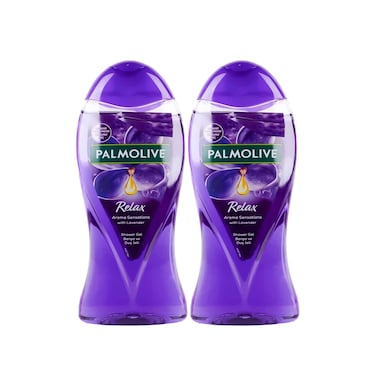 جل استحمام بالموليف ريلاكس، أروماثيرابي برائحة اللافندر 250مل × 2 قطع