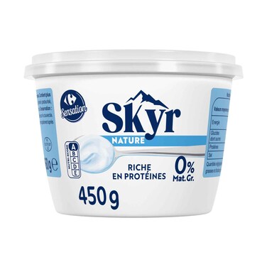 Carrefour Fresh Cheese Sensation Plain Skyr 450g