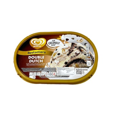 Selecta Supreme Ice Cream Double Dutch 750ml