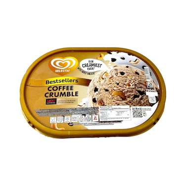 Selecta Ice Cream Coffee Crumble 750ml