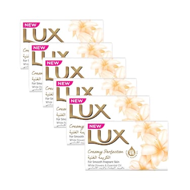 Lux Creamy Perfection Soap Bar 170G X Pack Of 6