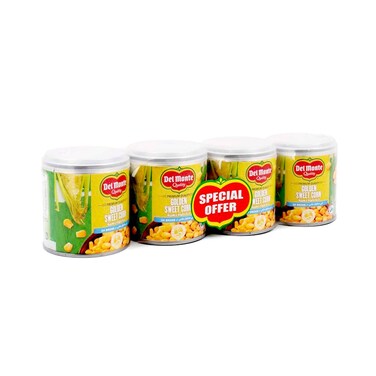 Del Monte Golden Sweet Corn 180g x Pack of 4