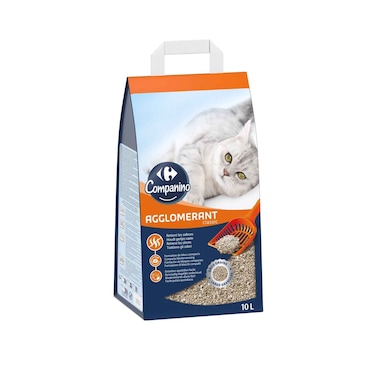 كارفور كومباكت لفضلات القطط 10 لتر
