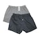 Men's Tex Basic Men's Boxer 2 Pieces Black (No Refund/Exchange for Hygienic Item)