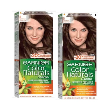 Garnier Color Naturals Hair Color 1 Natural Black Pack of 2