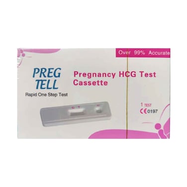 Pregtell Pregnancy HCG Test Cassette