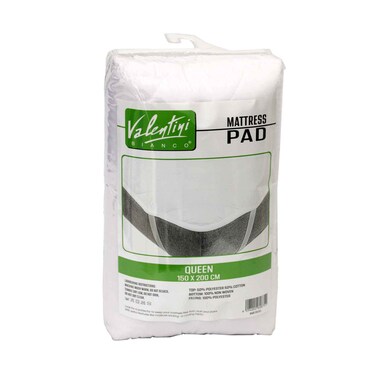 وسادة مرتبة فالنتيني بيانكو مقاس كوين 150×200 سم