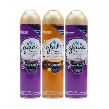 Glade Aerosol Air Freshener Spray Assorted 300mlx3 Pieces