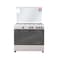 ALM Gas Cooker ALM-9060GWS 90X60CM White