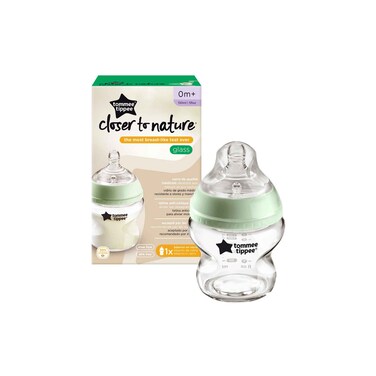 Tomme Tippee Close to Nature Glass Bottle 150ml