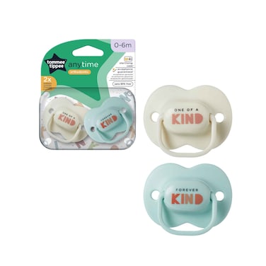 Tommee Tippee Anytime Soother For 0 to 6 Months Old Assorted
