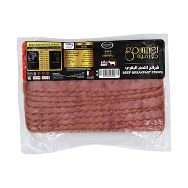 Gourmet Beef Breakfast Strips 150g