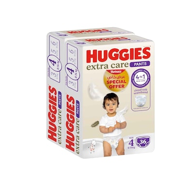 Huggies Pants Twin Pack Size 4