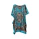 Ladies Kaftan Short Dress Printed Free Size Assorted