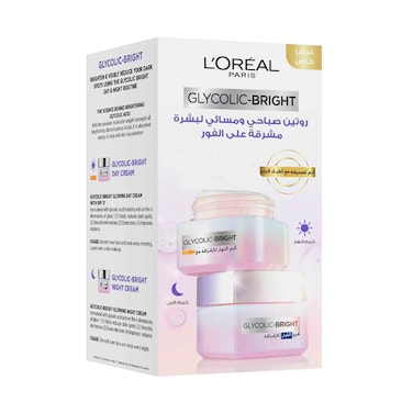 L'Oreal Paris&nbsp; Glycolic Day + Night Cream 50ml