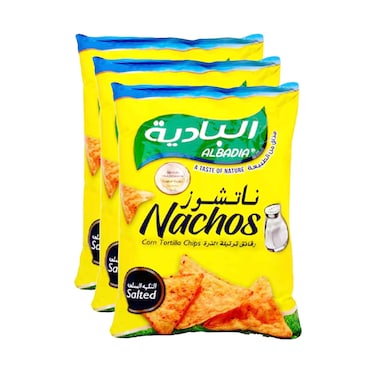 Albadia Tortilla Nachos Assorted 150gr x 3 pieces