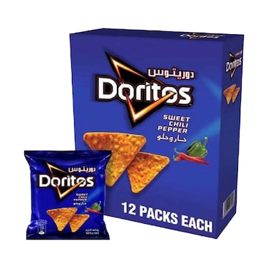 Doritos Sweet Chilly 21gr Pack of 12