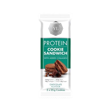 Youthful Living Protein Cream Sandwich Biscuit 50g