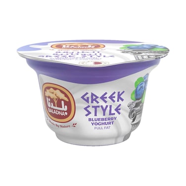 Baladna Greek Style Blueberry Yogurt 150gr