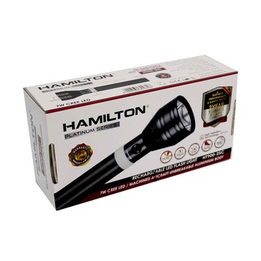 Hamilton Rechargeable Led Flash Light Platinum Series HT900-25C