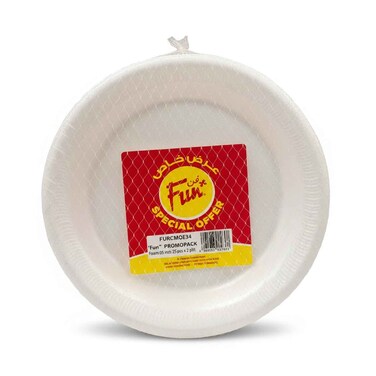 Fun Promopack Foam Plate 25 Piecesx2