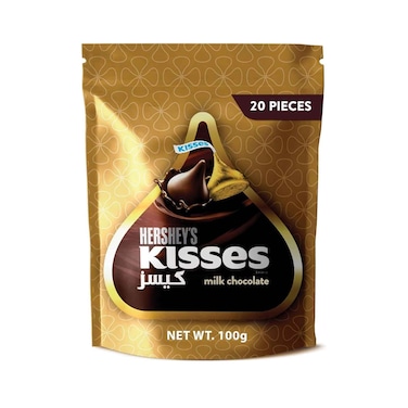 هيرشي كيسز شوكولاتة الحليب 100 جرام