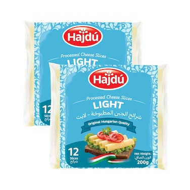 شرائح جبنة هاجدو متنوع 200 جرام × 2
