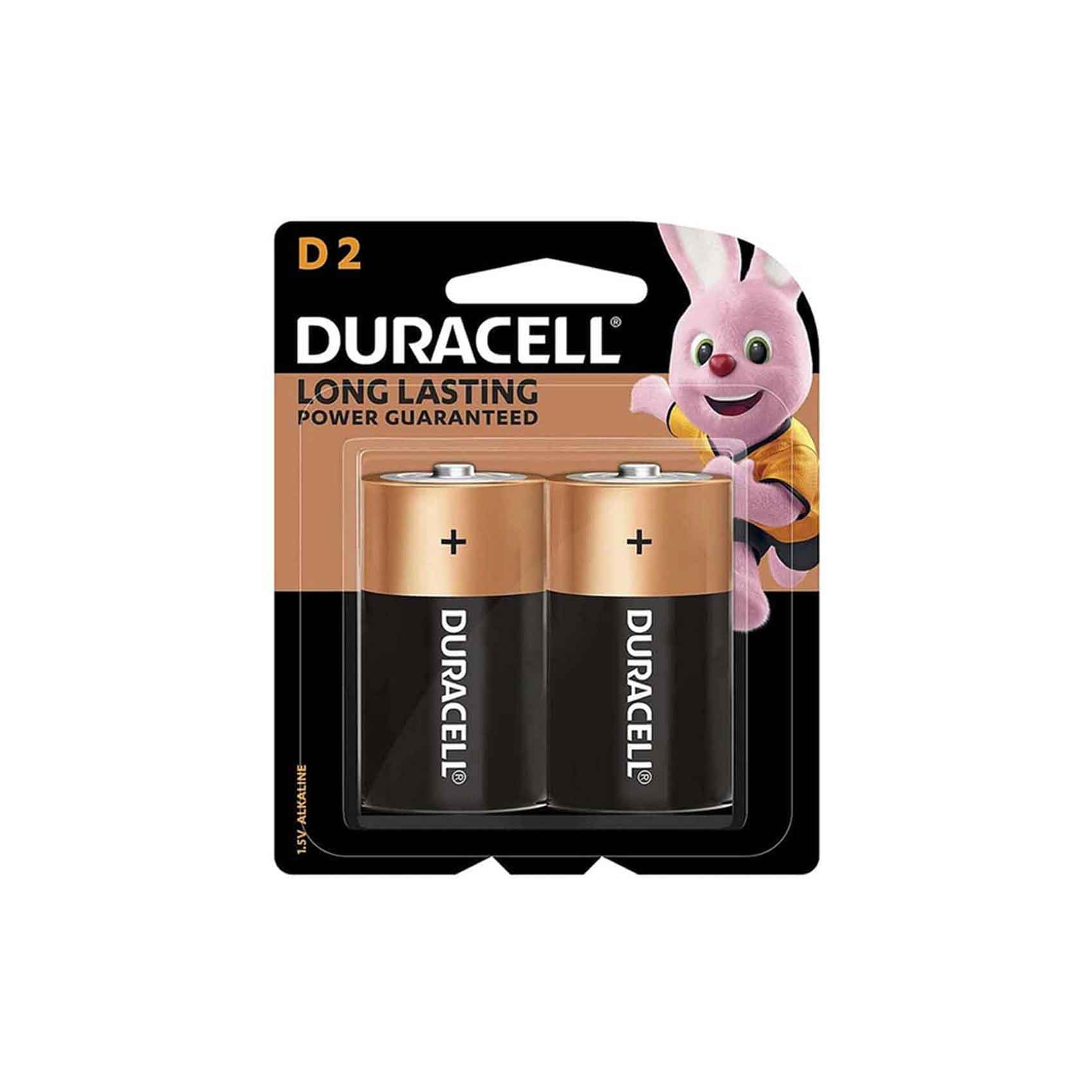 Duracell D2 Monet Duracell Type D Batteries, Pack of 2