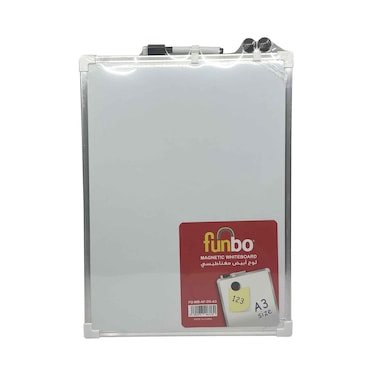 Funbo Magnetic A3 Size White Board